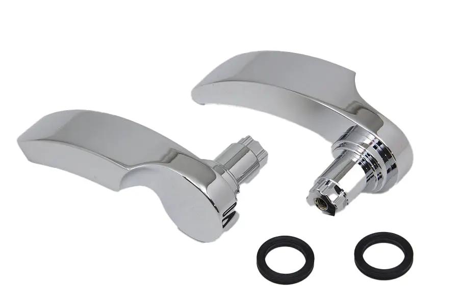 V-Twin Chrome Saddlebag Handle Kit for Harley Davidson FLT (2014-2023) by V-Twin