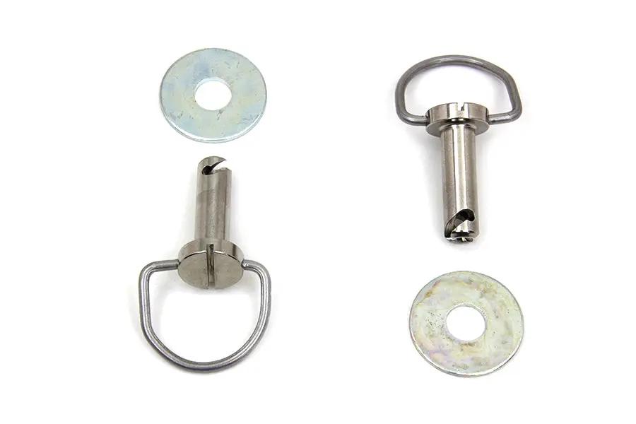 V-Twin Bail Head Style Saddlebag Stud Set for Harley Davidson FLT (2014-2023) by V-Twin
