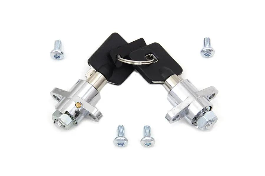 V-Twin 370962 Saddlebag Lock Set for Harley Davidson FLT Models by V-Twin