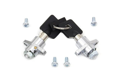 V-Twin 370962 Saddlebag Lock Set for Harley Davidson FLT Models by V-Twin