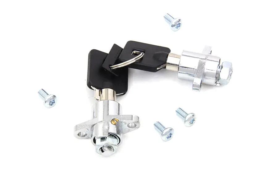 V-Twin 370962 Saddlebag Lock Set for Harley Davidson FLT Models by V-Twin