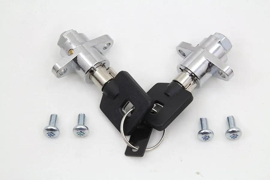 V-Twin 370962 Saddlebag Lock Set for Harley Davidson FLT Models by V-Twin