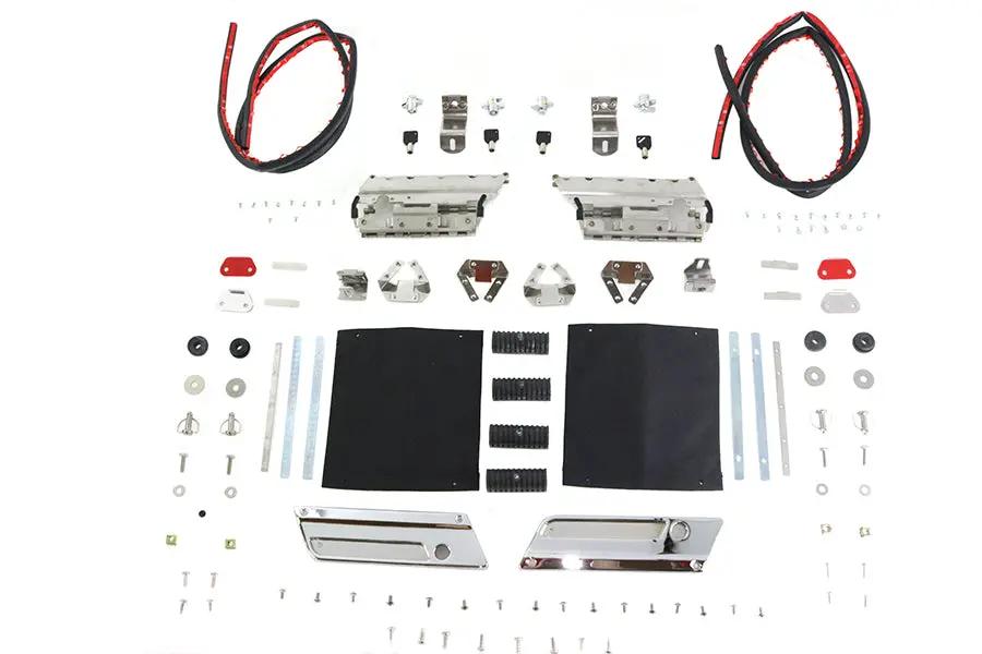 V-Twin FRP Saddlebag Hardware Kit for Harley Davidson FLT Models 1993-2002 by V-Twin