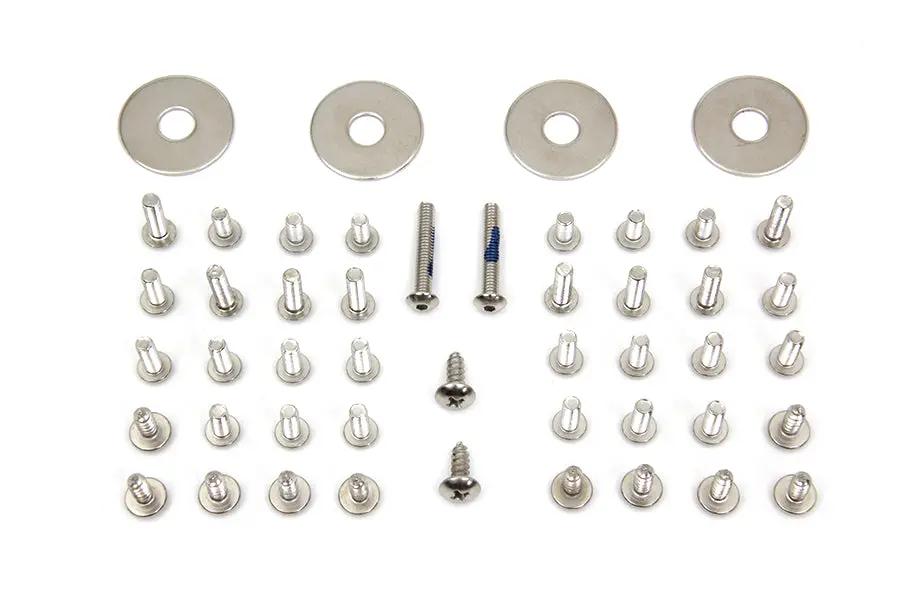 V-Twin 302483 Saddlebag Hardware Kit for Harley Davidson FLT (2014-2023) by V-Twin