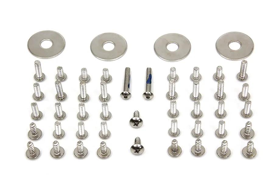 V-Twin 302483 Saddlebag Hardware Kit for Harley Davidson FLT (2014-2023) by V-Twin