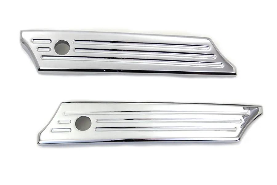 V-Twin Saddlebag Face Plate Set for Harley Davidson FLT Touring Models by V-Twin