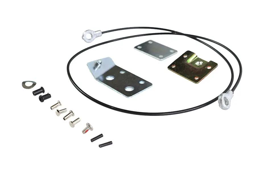 V-Twin Tour-Pak Tether Cable Kit for Harley Davidson FLT (1991-2000) by V-Twin