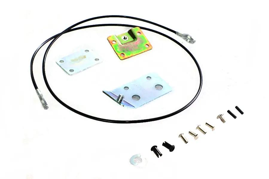 V-Twin Tour-Pak Tether Cable Kit for Harley Davidson FLT (1991-2000) by V-Twin