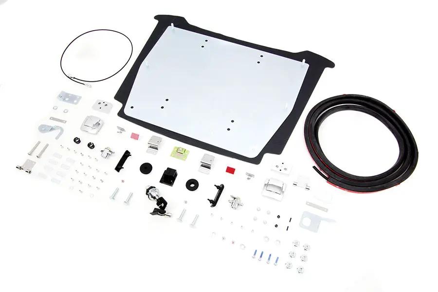 V-Twin Tour-Pak Hardware Kit with Locks for Harley Davidson FLT (2006-2013) by V-Twin