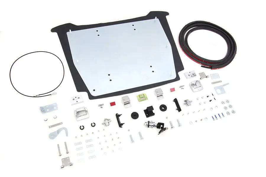 V-Twin Tour-Pak Hardware Kit with Locks for Harley Davidson FLT (2006-2013) by V-Twin
