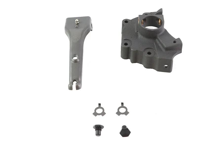 V-Twin 45 inch Sprocket Cover and Clutch Arm Assembly Narrow Type for Harley Davidson W Models by V-Twin