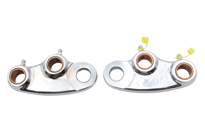 V-Twin Spring Fork Rocker Set Chrome for Big Twin 45 Inch or Custom Spring Forks Part #35332