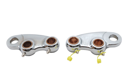 V-Twin Spring Fork Rocker Set Chrome for Big Twin 45 Inch or Custom Spring Forks Part #35332