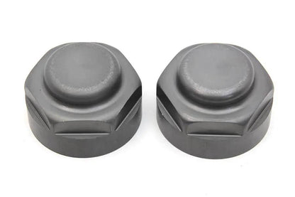 V-Twin Parkerized Servi-Car Hub Cap Set for Harley Davidson G (1932-1934) by V-Twin