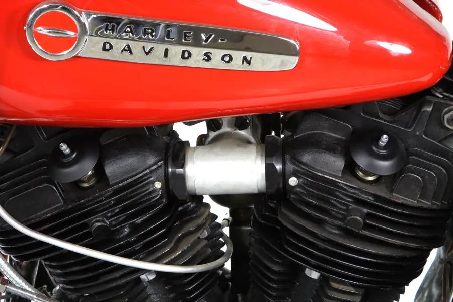 V-Twin Replica Spark Plug Shield Set for Harley Davidson G - Black Finish by V-Twin