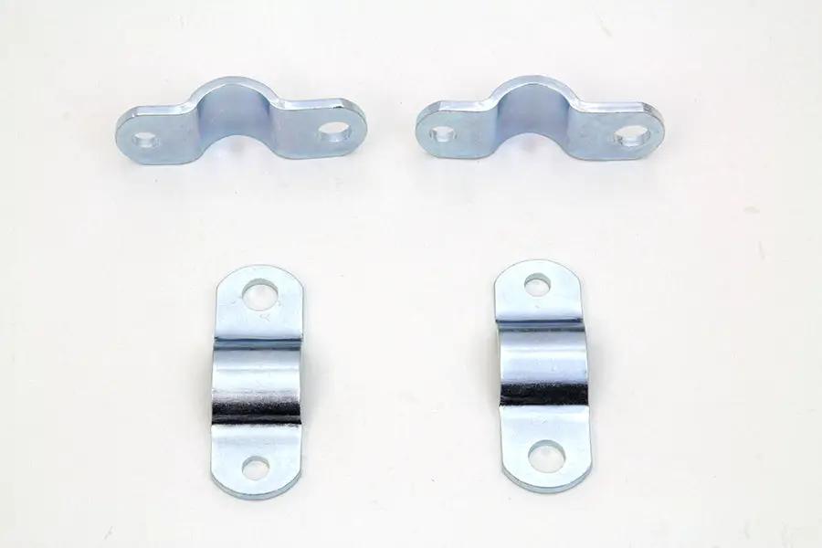 V-Twin Windshield Strap Set Zinc for Harley Davidson EL and WL Models by V-Twin