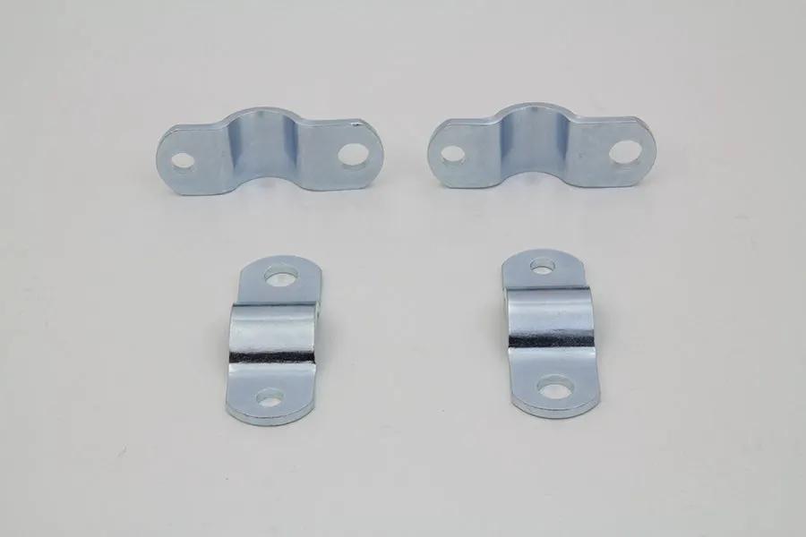 V-Twin Windshield Strap Set Zinc for Harley Davidson EL and WL Models by V-Twin