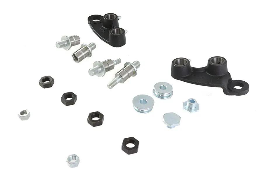 V-Twin Spring Fork Rocker Set Black for Harley Davidson UL and VL Models by V-Twin