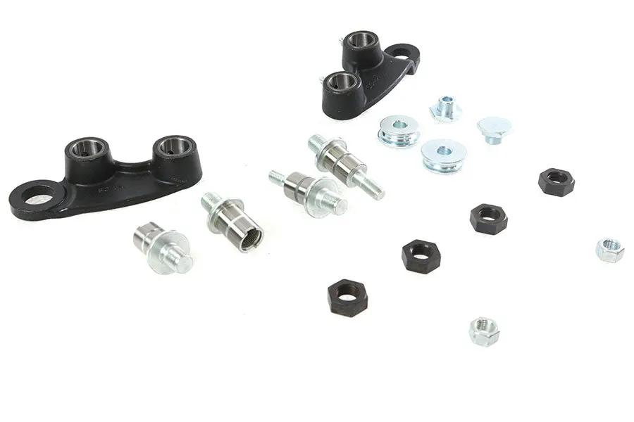 V-Twin Spring Fork Rocker Set Black for Harley Davidson UL and VL Models by V-Twin