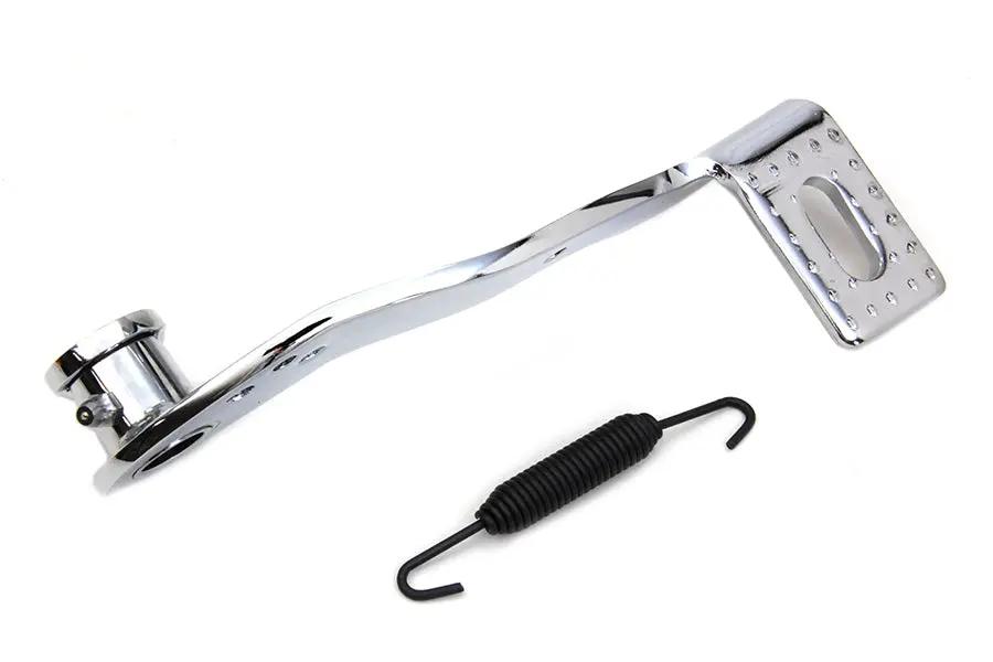 V-Twin Chrome Brake Pedal Kit for Harley Davidson WL - Replica 45 Style with Foot Grip Surface by V-Twin