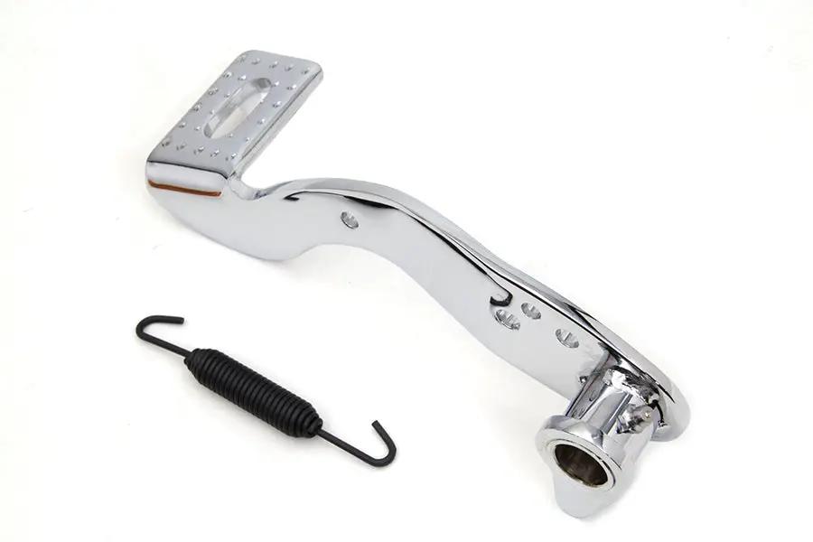V-Twin Chrome Brake Pedal Kit for Harley Davidson WL - Replica 45 Style with Foot Grip Surface by V-Twin
