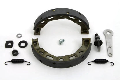 V-Twin Front Brake Shoe Kit for Harley Davidson W Models (1941-1950) by V-Twin
