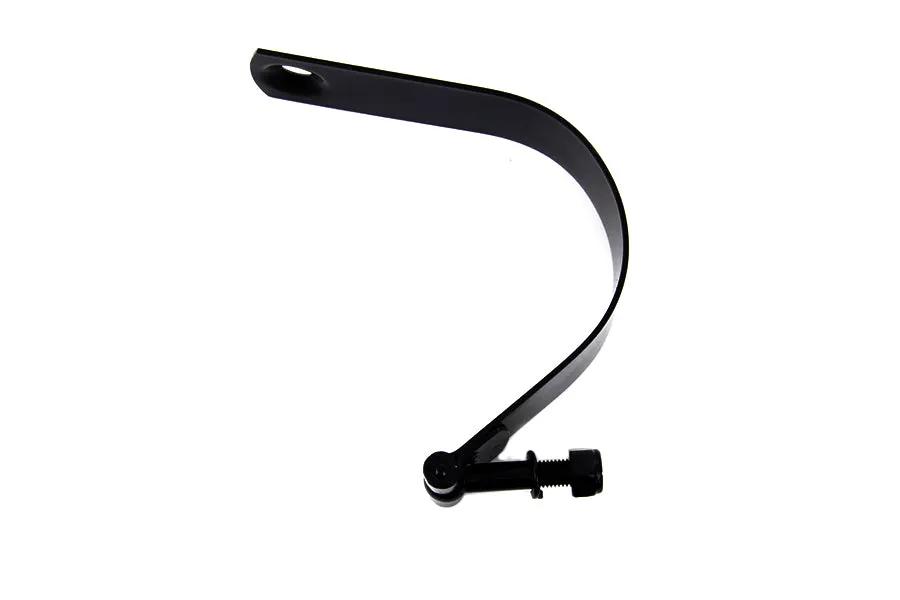 V-Twin Black Generator Mount Strap for Harley Davidson U Models by V-Twin