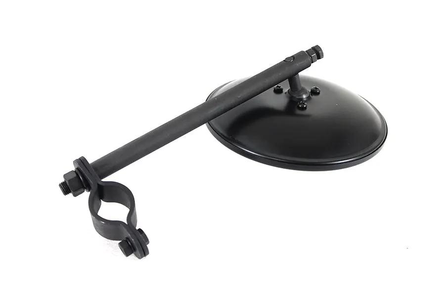 V-Twin Tall Spring Fork Black 5 Inch Mirror for Harley Davidson FL and EL Models by V-Twin