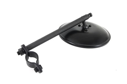 V-Twin Tall Spring Fork Black 5 Inch Mirror for Harley Davidson FL and EL Models by V-Twin