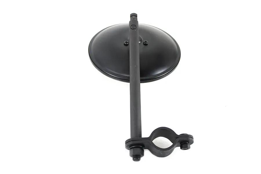 V-Twin Tall Spring Fork Black 5 Inch Mirror for Harley Davidson FL and EL Models by V-Twin