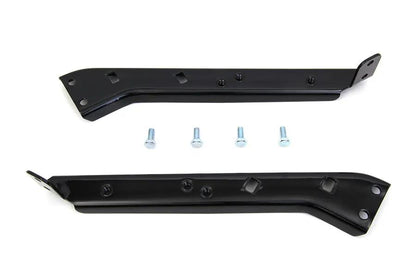 V-Twin Black Saddlebag Guard Kit Brackets for Harley Davidson FLT (1979-1988) by V-Twin