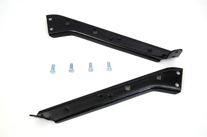 V-Twin Black Saddlebag Guard Kit Brackets for Harley Davidson FLT (1979-1988) by V-Twin
