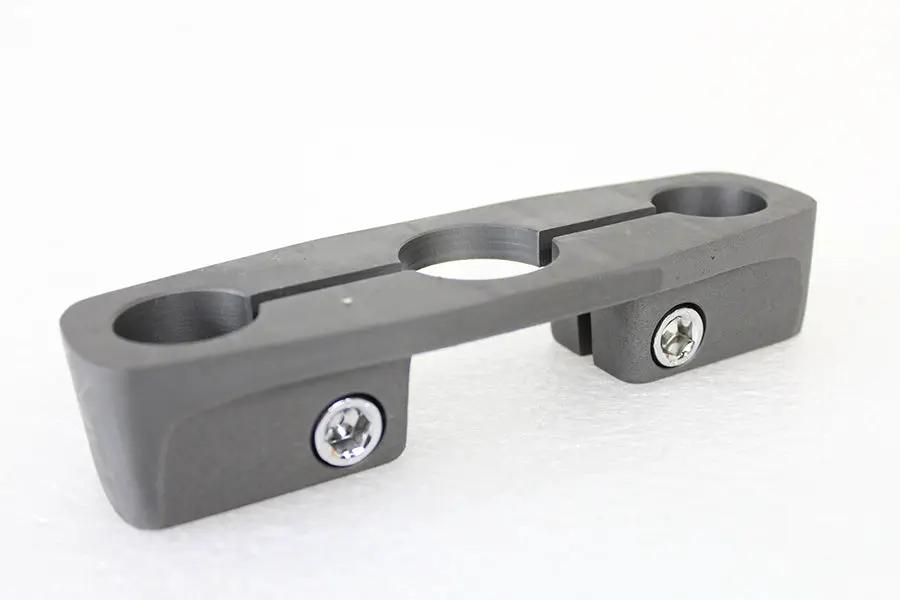 V-Twin Inline Triple Tree Parkerized for Harley Davidson W Models by V-Twin