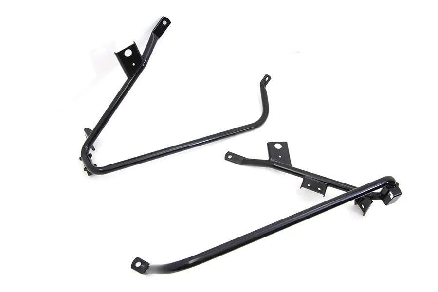 V-Twin Saddlebag Guard Set in Black for Harley Davidson FLT Models (2009-2013) by V-Twin