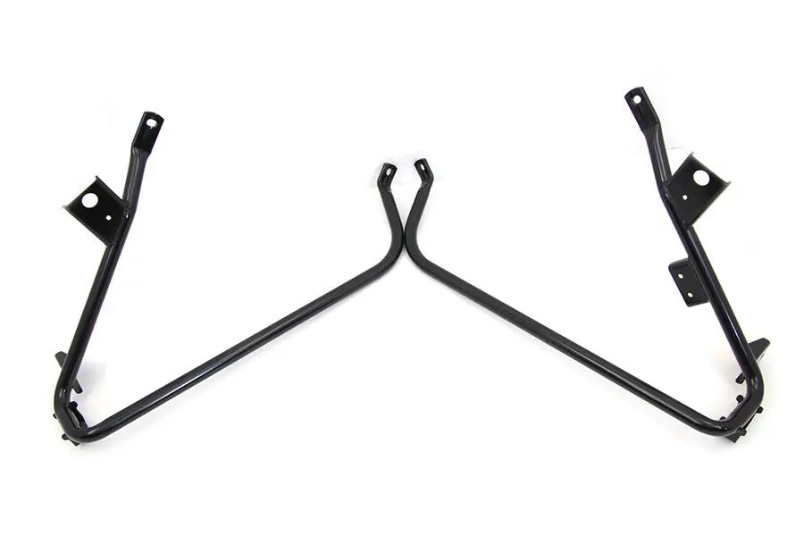 V-Twin Saddlebag Guard Set in Black for Harley Davidson FLT Models (2009-2013) by V-Twin
