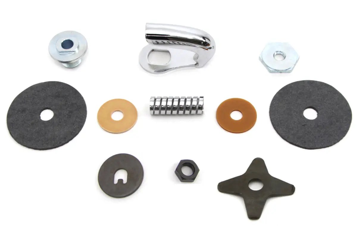 V-Twin Spring Fork Steering Damper Kit for Harley Davidson G Models by V-Twin