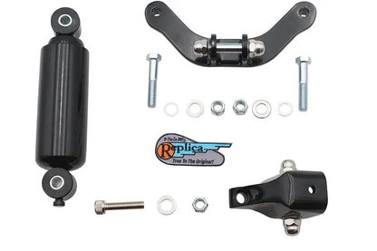 V-Twin Retro Spring Fork Shock Assembly in Black - Part 49-1567 by V-Twin