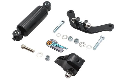 V-Twin Retro Spring Fork Shock Assembly in Black - Part 49-1567 by V-Twin