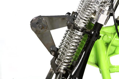 V-Twin WR Parkerized Spring Fork Scissor Steering Damper Kit for Harley Davidson EL Models by V-Twin