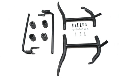 OE Saddlebag Guard Kit Gloss Black for Harley Davidson FLHX and FLTRX Models