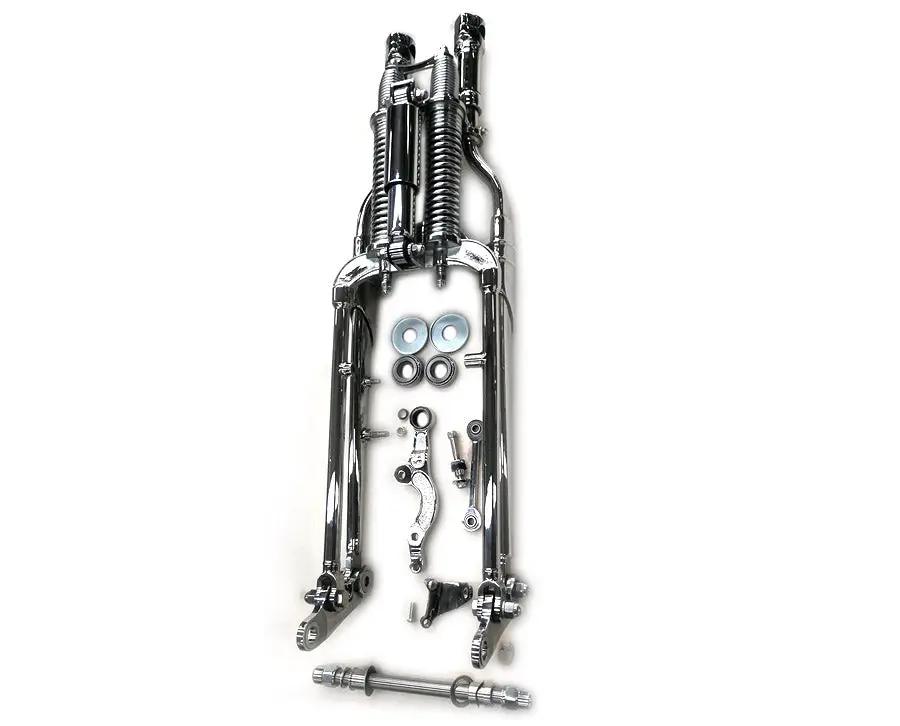 V-Twin FXSTS Inline Spring Fork Assembly Chrome for Harley Davidson FXSTS (1988-1997) by V-Twin
