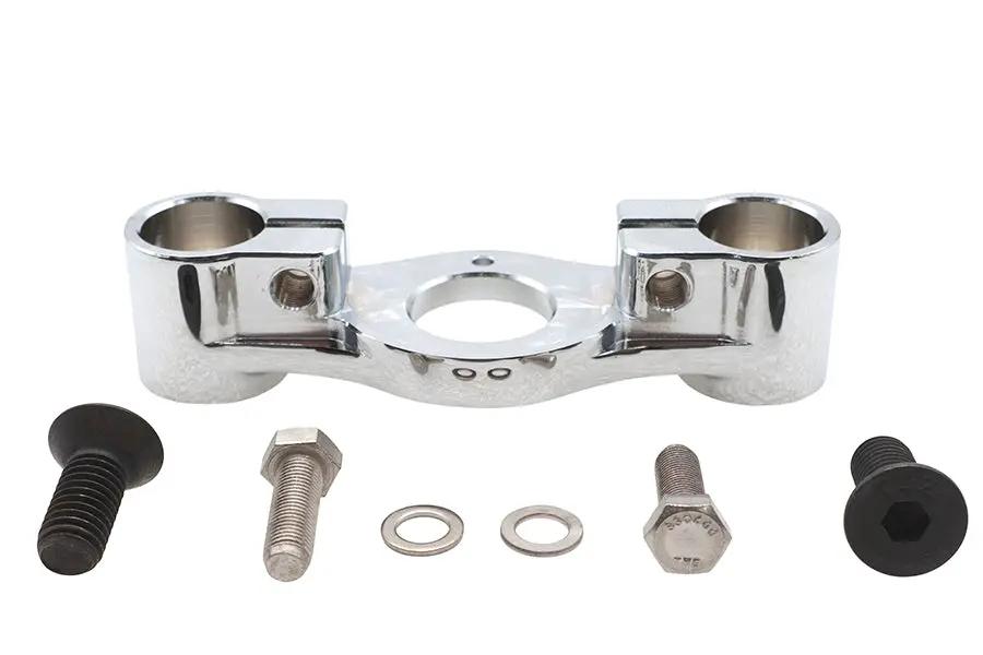 V-Twin Chrome Forged Inline Top Tree for Spring Fork Models - Part 49-1652 by V-Twin