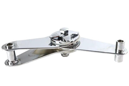 V-Twin Chrome Scissor Spring Fork Steering Damper Kit Part 77356C for Harley Davidson Classic Models by V-Twin
