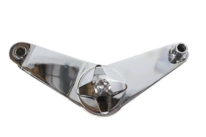 V-Twin Chrome Scissor Spring Fork Steering Damper Kit Part 77356C for Harley Davidson Classic Models by V-Twin