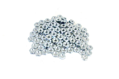 V-Twin 90480A205 Zinc Plated 12-28 Hex Nut for Early Model Pedal Drives