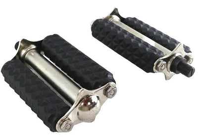 V-Twin 49-1683 Standard Pedal Set with Rubber and Hardware for Motorcycle Restoration by V-Twin