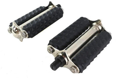 V-Twin 49-1683 Standard Pedal Set with Rubber and Hardware for Motorcycle Restoration by V-Twin