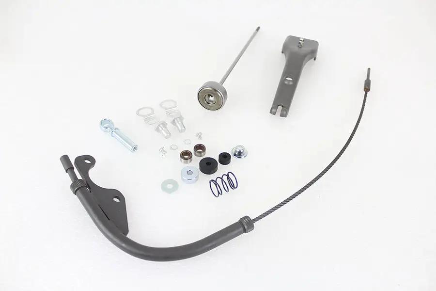 V-Twin 37052-41 45 Clutch Arm and Cable Kit for Harley Davidson W Models by V-Twin
