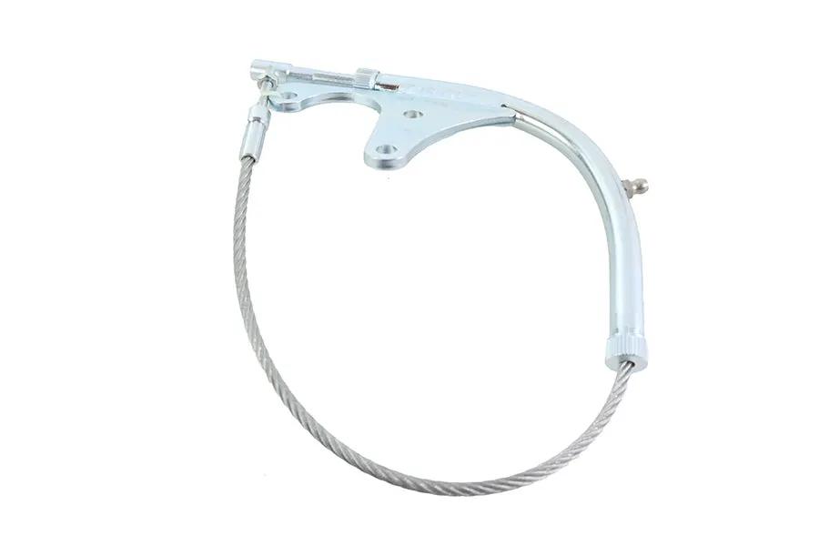 V-Twin 45 Inch W Clutch Cable Assembly Zinc Plated for Harley Davidson W & G Models by V-Twin