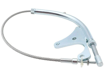 V-Twin 49-1733 Zinc Plated 45 Inch W Clutch Cable Assembly for Harley Davidson W Models by V-Twin